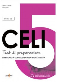 CELI 5 C2 testy przygotowujące do egzaminu z włoskiego + audio online - Prova Orale 1 podręcznik elementare - pre-intermedio - Nowela - - 