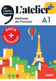 Atelier plus A1 podręcznik + didierfle.app - Atelier A1 podręcznik + DVD-ROM - Nowela - Do nauki języka francuskiego - 