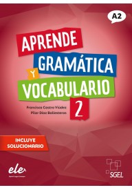 Aprende Gramatica y vocabulario 2 (A2) ed. 2022 - Etapas 7 podręcznik + ćwiczenia + CD audio - Nowela - Książki i podręczniki - język hiszpański - 