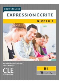 Expression ecrite B1+ niveau 3 2 ed. - Testy różnicujące poziom A2 Język francuski płyta CD/2/ - - 
