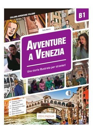 Avventure A Venezia B1 - Storia illustrata per studenti d'italiano 