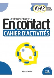 En Contact A1-A2 ćwiczenia + audio online - Noa - Nowela - Książki i podręczniki - język francuski - 