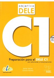 Objetivo DELE nivel C1 książka + CD audio - Podręczniki z egzaminami z języka hiszpańskiego - Księgarnia internetowa - Nowela - - 