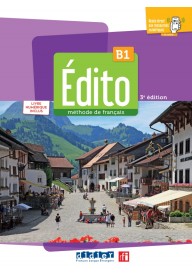 Edito B1 podręcznik + wersja cyfrowa + zawartość online ed. 2022 - Seria Edito - Nowela - - 