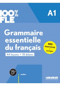 100% FLE Grammaire essentielle du francais A1 książka + zawartość online ed. 2023 - Nowe produkty - Nowela - - 