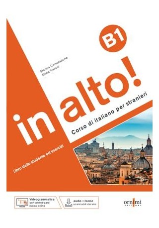 In alto! B1 podręcznik do włoskiego + ćwiczenia + audio online + Videogrammatica - Książki i podręczniki - język włoski
