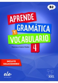 Aprende Gramatica y vocabulario 4 (B2) ed. 2022 - Nuevo Prisma fusion B1+B2 przewodnik metodyczny - Nowela - Książki i podręczniki - język hiszpański - 