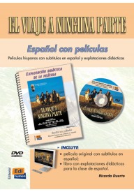 Espanol con pelicuas Viaje a ninguna parte podręcznik + DVD - Imaginate książka + CD ROM - Nowela - - 