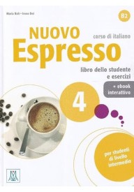 Nuovo Espresso 4 podręcznik + ćwiczenia + wersja cyfrowa - Ripetere per piacere. Repetytorium leksykalne z języka włoskiego A2-B1. oprawa miękka - Nowela - egzamin maturalny - 
