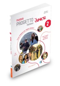Nuovo Progetto italiano junior 2 podręcznik + ćwiczenia + zawartość online - Ripetere per piacere. Repetytorium leksykalne z języka włoskiego A2-B1. oprawa miękka - Nowela - egzamin maturalny - 