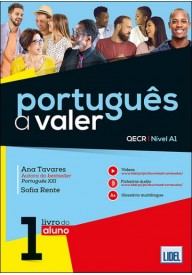 Portugues a Valer 1 podręcznik + audio online A1 - Młodzież i Dorośli - Podręczniki - Język portugalski (3) - Nowela - - Do nauki języka portugalskiego