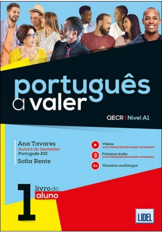 Portugues a Valer 1 podręcznik + audio online A1 - Książki i podręczniki-język portugalski