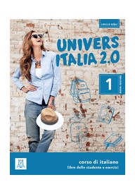 UniversItalia 2.0 A1/A2 podręcznik + ćwiczenia + audio online - Nuovissimo Progetto Italiano 1A|podręcznik|włoski| liceum|klasa 1|MEN - Książki i podręczniki - język włoski - 
