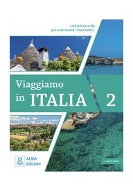 Viaggiamo in Italia A2.2-B1 podręcznik + audio online - Ripetere per piacere. Repetytorium leksykalne z języka włoskiego A2-B1. oprawa miękka - Nowela - egzamin maturalny - 