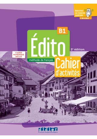 Edito B1 3ed ćwiczenia + zawartość online ed. 2023 + wersja cyfrowa - Książki i podręczniki - język francuski