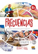 Frecuencias B2.1 parte 1 podręcznik do hiszpańskiego. Młodzież liceum i technikum. Dorośli. Szkoły językowe.