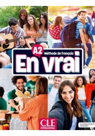 En vrai podręcznik A2 - #LaClasse B2 - podręcznik - francuski - liceum - technikum - Nowela - Książki i podręczniki - język francuski - 