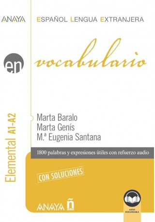 Vocabulario nivel elemental A1-A2 książka + audio online ed. 2023 - Książki i podręczniki - język hiszpański