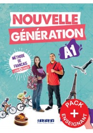 Generation Nouvelle WERSJA CYFROWA A1 zestaw dla nauczyciela - Gramatyka języka francuskiego od A… do B2. Ebook na platformie dzwonek.pl. Kod dostępu - Nowela - ePodręczniki, eBooki, audiobooki - 