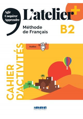 Atelier plus B2 ćwiczenia + wersja cyfrowa + didierfle.app - Książki i podręczniki - język francuski