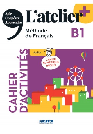 Atelier plus B1 ćwiczenia + wersja cyfrowa + didierfle.app - Książki i podręczniki - język francuski