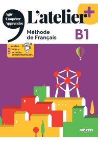 Atelier plus B1 podręcznik + wersja cyfrowa + didierfle.app - Atelier B2 ćwiczenia + CD - Nowela - Książki i podręczniki - język francuski - 