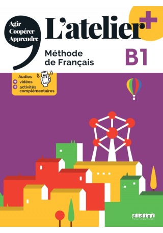 Atelier plus B1 podręcznik + wersja cyfrowa + didierfle.app - Książki i podręczniki - język francuski
