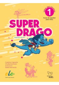 Superdrago 1 podręcznik 2 EDYCJA - Nuevo Espanol en marcha 1 ed. 2021 zeszyt ćwiczeń do nauki języka hiszpańskiego - Nowela - Książki i podręczniki - język hiszpański - 