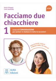 Facciamo due chiacchiere 1 (A1/A2) podręcznik - Kursy języka włoskiego dla dzieci, młodzieży i dorosłych - Księgarnia internetowa (9) - Nowela - - Do nauki języka włoskiego