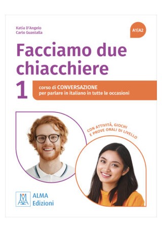 Facciamo due chiacchiere 1 (A1/A2) podręcznik - Książki i podręczniki - język włoski