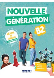 Generation B2 Nouvelle podręcznik + ćwiczenia + zawartość online - Podręczniki do nauki języka francuskiego | Klasa 1,2,3,4 | Liceum i Technikum - Księgarnia internetowa (9) - Nowela - - Do nauki języka francuskiego
