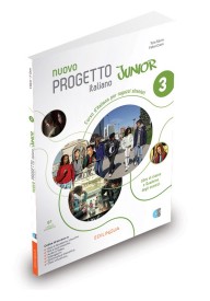 Nuovo Progetto italiano junior 3 podręcznik + ćwiczenia + zawartość online - Nuovissimo Progetto Italiano 1A|podręcznik|włoski| liceum|klasa 1|MEN - Książki i podręczniki - język włoski - 