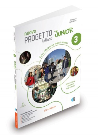 Nuovo Progetto italiano junior 3 podręcznik + ćwiczenia + zawartość online - Do nauki języka włoskiego