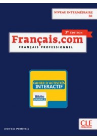 Francais.com WERSJA CYFROWA intermediaire 3ed ćwiczenia B1 - Francais.com WERSJA CYFROWA intermediaire 3ed podręcznik nauczyciela B1 - Nowela - Książki i podręczniki - język francuski - 