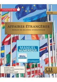 Affaires etrangeres WERSJA CYFROWA podręcznik B1/B2 - Prawo - książki po francusku - Księgarnia internetowa - Nowela - - 
