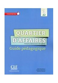 Quartier d'affaires EBOOK przewodnik metodyczny poziom A2 - Język francuski ebooki - Nowela - - 