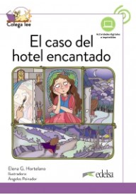 Caso del hotel encantado Nueva edicion - Conexiones B1 literatura hiszpańska - komiks - Nowela - Książki i podręczniki - język hiszpański - 