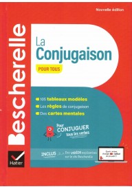 Bescherelle Conjugaison pour tous Nouvelle edition - 100% FLE Grammaire essentielle du francais B2 ksiązka + CD MP3 ed. 2024 - Nowela - - 