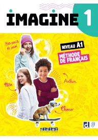 Imagine 1 A1 podręcznik + didierfle.app - Imagine 3 A2 ćwiczenia + zawartość online - Nowela - - 