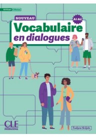 Vocabulaire en dialogues Niveau debutant A1/A2 + zawartość online - Grammaire en dialogues Niveau intermediaire B1 + zawarość online - Książki i podręczniki - język francuski - 