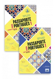 Passaporte para Portugues NOWE WYDANIE 1 podręcznik + ćwiczenia + zawartość online PAKIET - Portugues a Valer 2 podręcznik + audio online - Książki i podręczniki-język portugalski - 