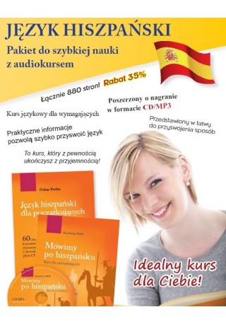 Język hiszpański dla początkujących+ Mówimy po hiszp.+CD/MP3 Język hiszpański dla początkujących+ Mówimy po hiszp.+CD/MP3