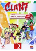 Clan 7 con Hola amigos 2 podręcznik + zawartość online