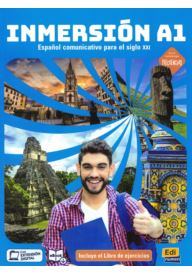 Inmersion A1 Podręcznik z ćwiczeniami do hiszpańskiego - Nuevo Espanol en marcha 1 ed. 2021 zeszyt ćwiczeń do nauki języka hiszpańskiego - Nowela - Książki i podręczniki - język hiszpański - 