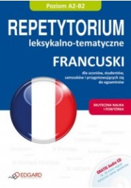 Francuski Repetytorium leksykalno-tematyczne + CD audio - Słownictwo (3) - Nowela - - 