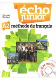 Echo Junior A2 podręcznik + DVD ROM - CLE International (30) - Nowela - - 