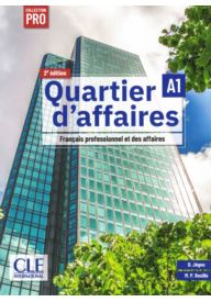 Quartier d'affaires 2 edycja podręcznik poziom A1 - Ekonomia - książki po francusku - Księgarnia internetowa - Nowela - - 