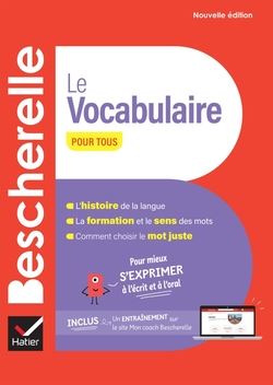 Bescherelle Le vocabulaire pour tous 