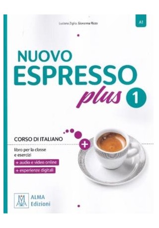 Nuovo Espresso Plus 1 podręcznik + ćwiczenia - Do nauki języka włoskiego