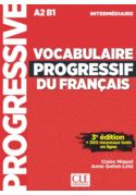 Vocabulaire progressif intermediare livre + audio online 3 Edycja A2 B1